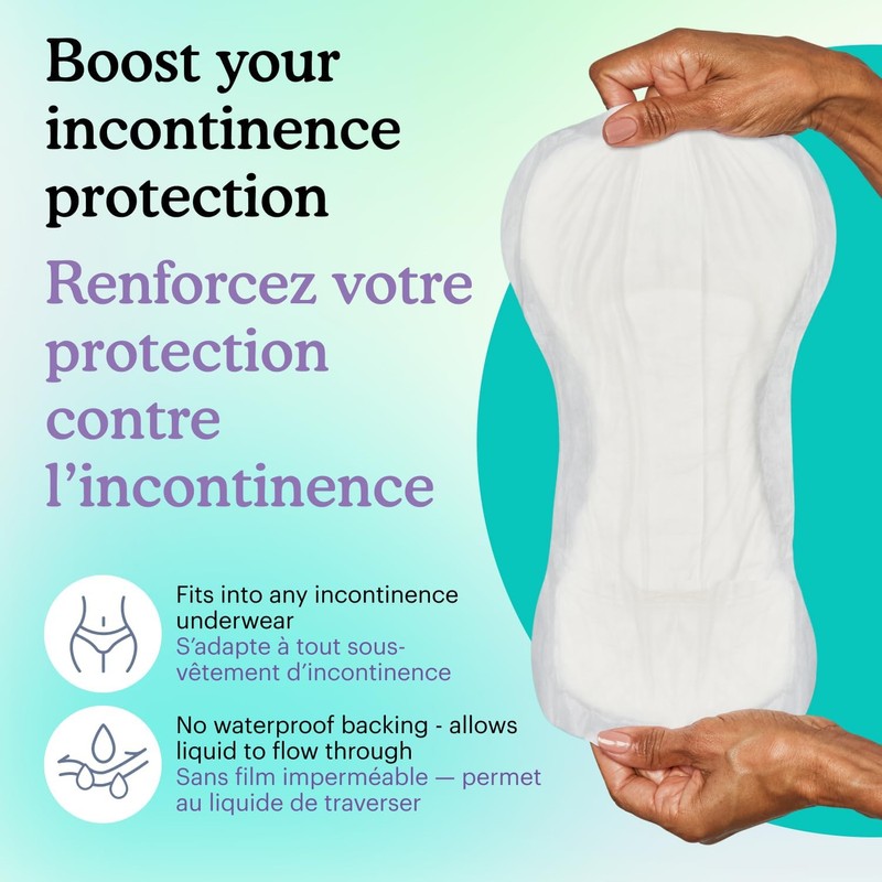 Because Overnight Booster Pads Fit All Adult Diapers, Helps Keep