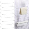 Nuanchu 8 Pcs Paper Towel Holder for Pegboard Extendable Peg