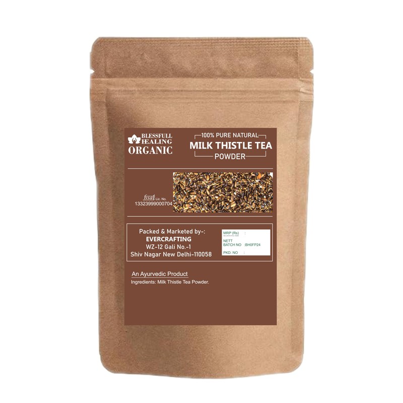 Blessfull Healing Blessfull Healing Organic Milk Thistle Tea Powder 100%