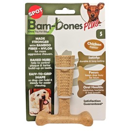 SPOT Bambone Plus Chew Toy for Dogs Chicken 4", Assorted