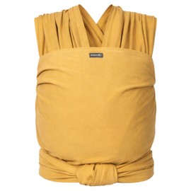 Hoppediz Elastic Baby Sling from Birth, Curry 4.60 m