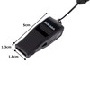 MIKASA BEAT-BK International Volleyball Federation (FIVB) Beatmaster Whistle, Black