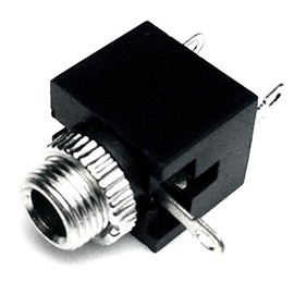 CESS 3.5mm Mono TS Jack Socket Adapter Cables Connectors (10 Pack)