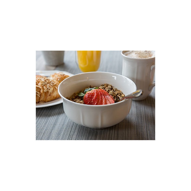 Mikasa Antique White Rim Soup Bowl, 14-Ounce - HK400-220
