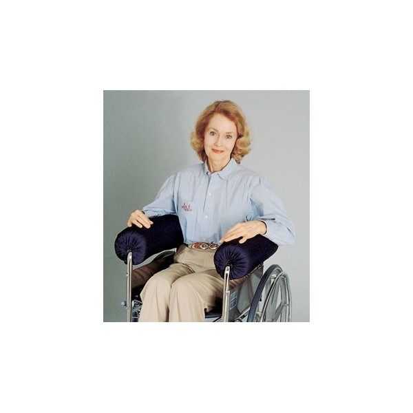 Lateral Stabilizer Armrest Bolster - Half Armrest w/Nylon Cover, 11"L