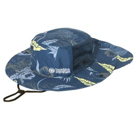 TAVARUA TM1006 Sun Shade, Surf Hat, UPF 50+ Unisex, Wide Brim, UV Protection, Protection Against Rays, BOTANICAL2