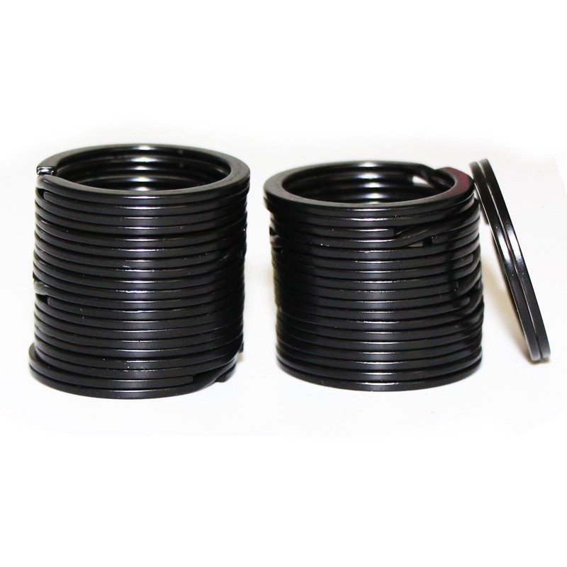 Uooom 20pc – Metal Key Ring Split Rings Diameter 30