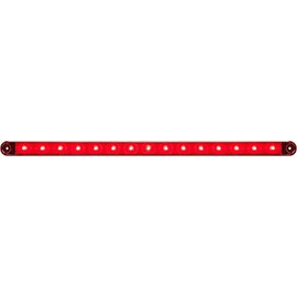Optronics Thinline LED Trailer Tail Light - Stop, Tail, Turn - Submersible - 15 Diodes - Red Lens STL64RB