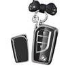 HIBEYO Flip Key Car Key Case Fits Toyota Key Case
