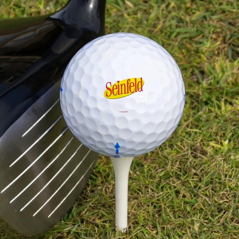 Seinfeld Logo Novelty Golf Balls 3 Pack