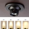 LEDUPDATES - Showcase LED Mini spot Light, 2 Pack recessed