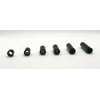 4 x Black Spacers Nylon M8 x 15mm Length, 8.3mm