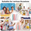 Celsisignis Acrylic Straw Holder for Cabinet, Straws Storage Container for