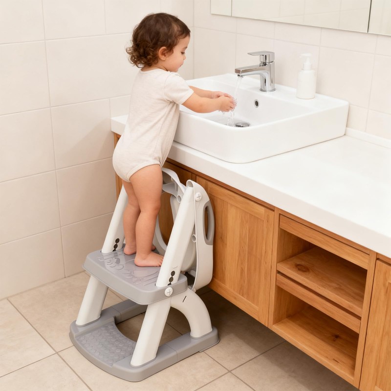 Potty Training Seat, SKYROKU Upgrade Toddler Toilet Seat for Kids