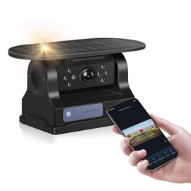 Hodozzy Wireless Solar Rückfahrkamera Stabiles WiFi,720P Rückfahrkamera mit Wasserdicht,Solaraufladung,Magnetische Basis, Videoaufzeichnung,Nachtsicht,Rückfahrhilfe Wiederaufladbare Kamera