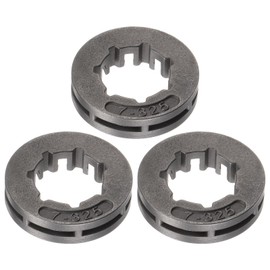uxcell 3 Pcs Sprocket Rim 7-325 17mm Standard for Most Chainsaws, Gray