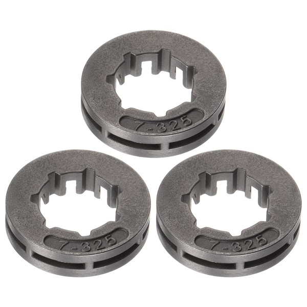uxcell 3 Pcs Sprocket Rim 7-325 17mm Standard for Most