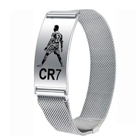 Football Bracelets for Boys, CR7 Bracelet,Sports Football Size 7 Boys' Bracelet,Football Fan Commemorative Bracelet, football bracelet, Adjustable Length Strap Bracelet Gifts for Men Dad Boys Son