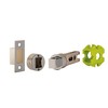 Jigetch JTL4023 Smart Bathroom Bolt, Polished Chrome