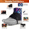 Ldafava Low Gaiters,Running Gaiters, Sandproof Leg Trail Gaiters, Waterproof Hiking