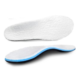 ORTHOS Shearling - Plantillas ortopédicas de repuesto para zapatos - Fabricado en Estados Unidos - Plantillas de invierno para botas y zapatillas - Insertos con absorción de golpes para soporte de arco, pies planos, espolones de talón, fascitis plantar