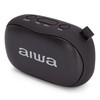 Aiwa BS-110BK: Portable Bluetooth Speaker, Moisture Resistant, Designed for Outdoor