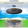 FEBTECH Fire Pit Snuffer Lid 22'' - Perfect Fit for