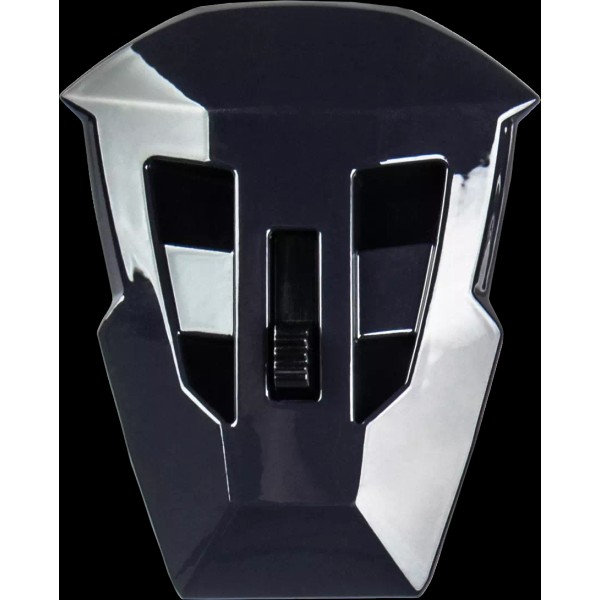 GMAX MD-74 MOUTH VENT W/SCREWS MATTE GREY/NEON GREEN G074113