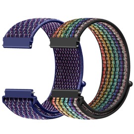 Runostrich Quick Release Watch Strap Width 18 mm 19 mm 20 mm 22 mm Sports Watch Straps for Men and Women, No gemstone