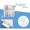 Coolers Replacement Hinges,Replacement Cooler Hinges Cooler Plastic Hinges,2Pcs Cooler Plastic