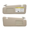 NHILES Left Driver & Right Passenger Side Sun Visor Compatible