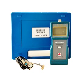 VM-6310 Vibration Meter Tester VM6310 Digital Vibration Gauge Vibrometer for Moving Machinery with Velocity Measuring Range 0.01-199.9 mm/s