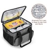 Trunab Reusable 6 Cups Drink Carrier for Delivery with Adjustable