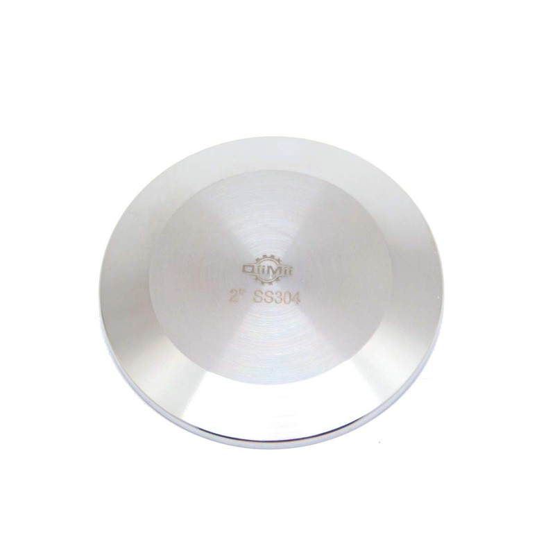 QiiMii SS304 2" Stainless Steel Sanitary Tri Clamp Clover Solid