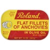 Roland Wild Caught Flat Fillets of Anchovies in Olive Oil