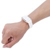 Outdoor Mosquito Repellent Bracelet Ultrasonic AntiMosquito Wristband for Children Adult(White
