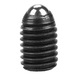 10 Pieces Carbon Steel Thread Ball M8 Hexagon Socket Ball Spring Plungers Set Screw Thread Ball Plunger Carbon Steel Power Ball Plunger (M8 x 12)