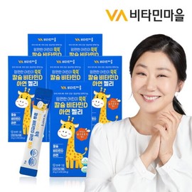 Vitamin Village (84 packets) Comfortable Children’s Mugwort Calcium Vitamin D Zinc Jelly Vitamin 6 Boxes / 비타민마을 (84포) 맘편한 어린이 쑥쑥 칼슘 비타민D 아연 젤리 비타민 6박스