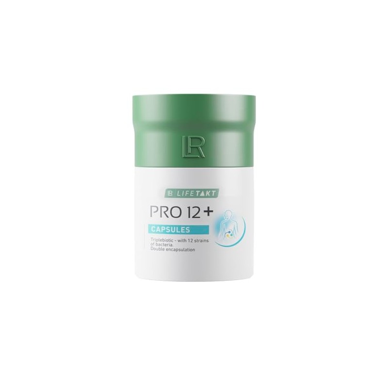 LR Pro 12+ capsules, optimised formula of well-known Pro12 capsules,