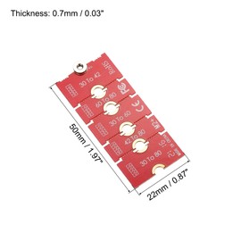 MECCANIXITY 2Pcs M2+ M.2 NGFF/NVME Length Extend Adapter 2230, 2242, 2260, 2280 Multipurpose SSD Extension Bracket Card Plate PCB Board for PC Computer Case