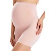 Gratlin Women's Seamless Maternity Shapewear for Dresses Pregnancy Shorts Panties