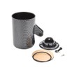 Mintice 2" 52mm Universal Carbon Fiber Single Hole Dashboard Cup