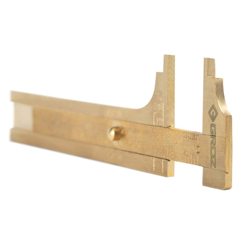 Groz 01304 4" Brass Caliper