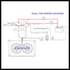 Hihaha 2 Electric Fan Relay Kit with Temperature Switc 185