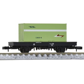 Tomytec 8764 N Gauge JNR Freight Car Com Type 1 Type with C900 Container Railway Model Freight Car