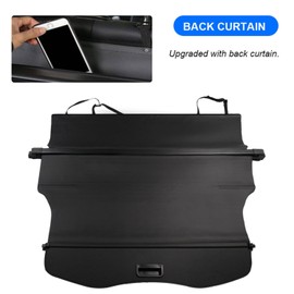 Topraco Cargo Cover for Acura MDX Accessories 2022 2023 2024 Rear Trunk Shade Trunk Cargo Cover (ONLY FIT for Base Type S Models)