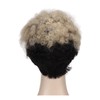 Short Curly Wig Fashion Soft Breathable Adjustable Cosplay Accessory Synthetic