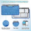 KEEPOW Reusable Mop Replacement Pads Compatible with Shark Vac Mop