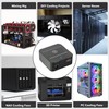PlusRoc 12V DC PWM Fan Controller Hub, 60W Output for