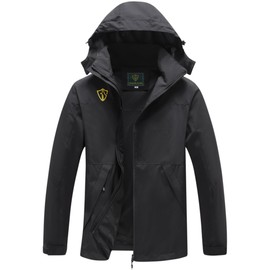 GIISAM Waterproof Rain Jacket for Women Packable Rain Slicker Raincoats Women's Windbreaker for Spring Fall